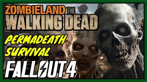 the night of the walking dead|fallout 4 the running dead.